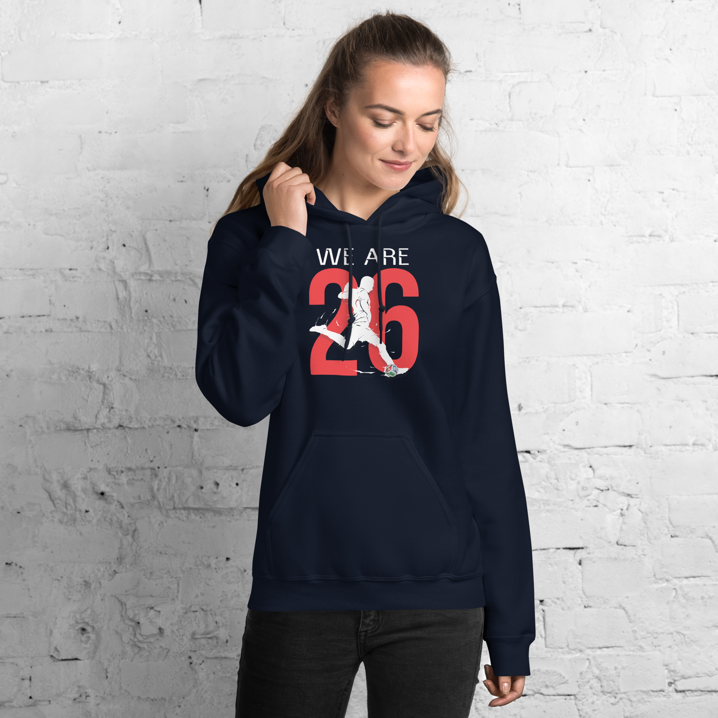 Canada World Cup 2026 Fitted Hoodie | We_Are_26
