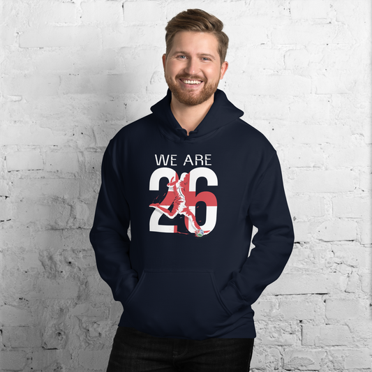 England World Cup 2026 Fitted Hoodie | We_Are_26