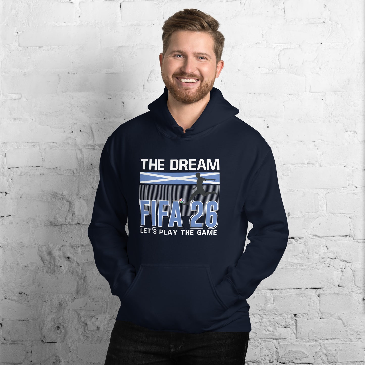 Scotland World Cup 2026 Fitted Hoodie | The_Dream
