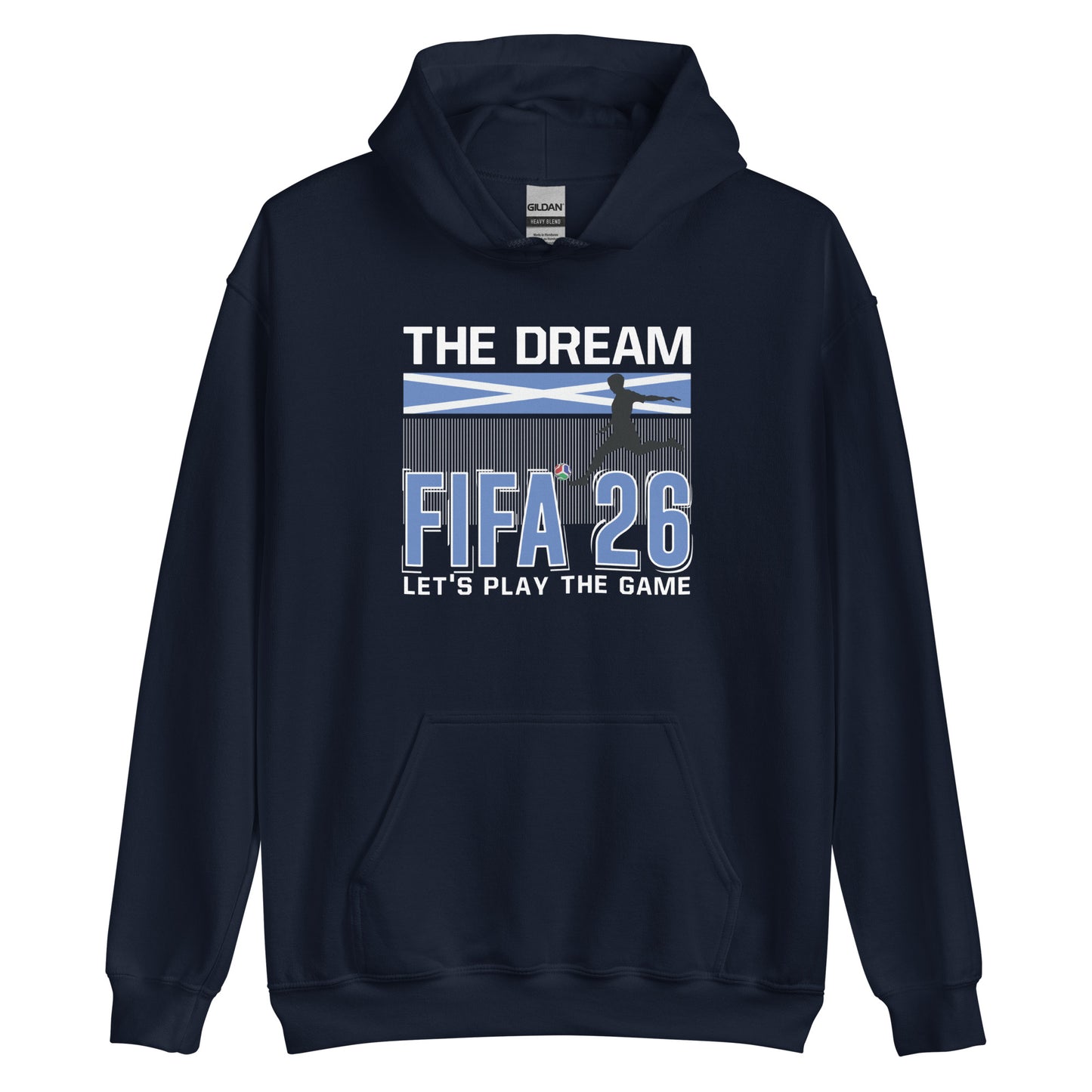 Scotland World Cup 2026 Fitted Hoodie | The_Dream