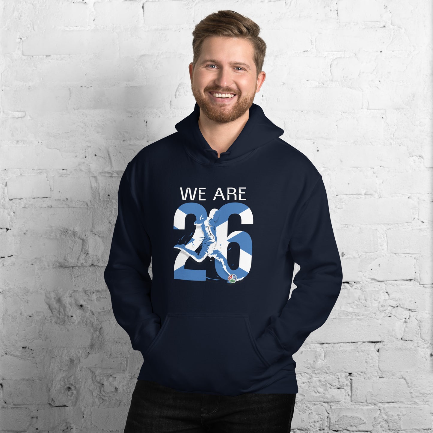 Scotland World Cup 2026 Fitted Hoodie | We_Are_26