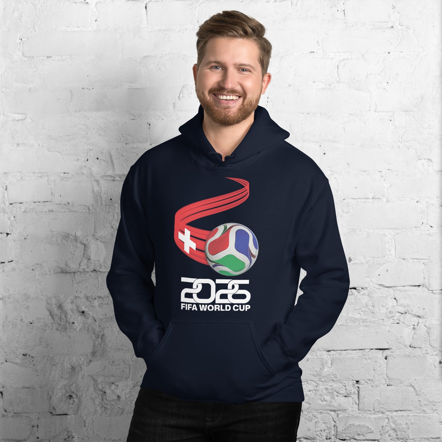 Switzerland World Cup 2026 Fitted Hoodie | Trionda