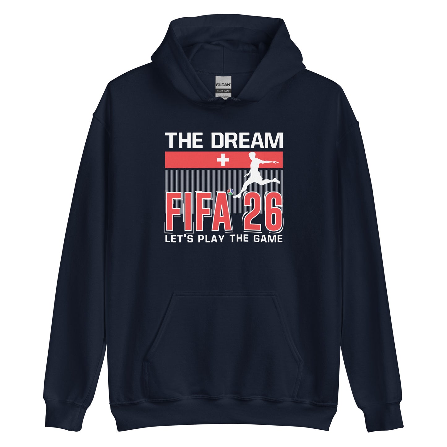 Switzerland World Cup 2026 Fitted Hoodie | The_Dream