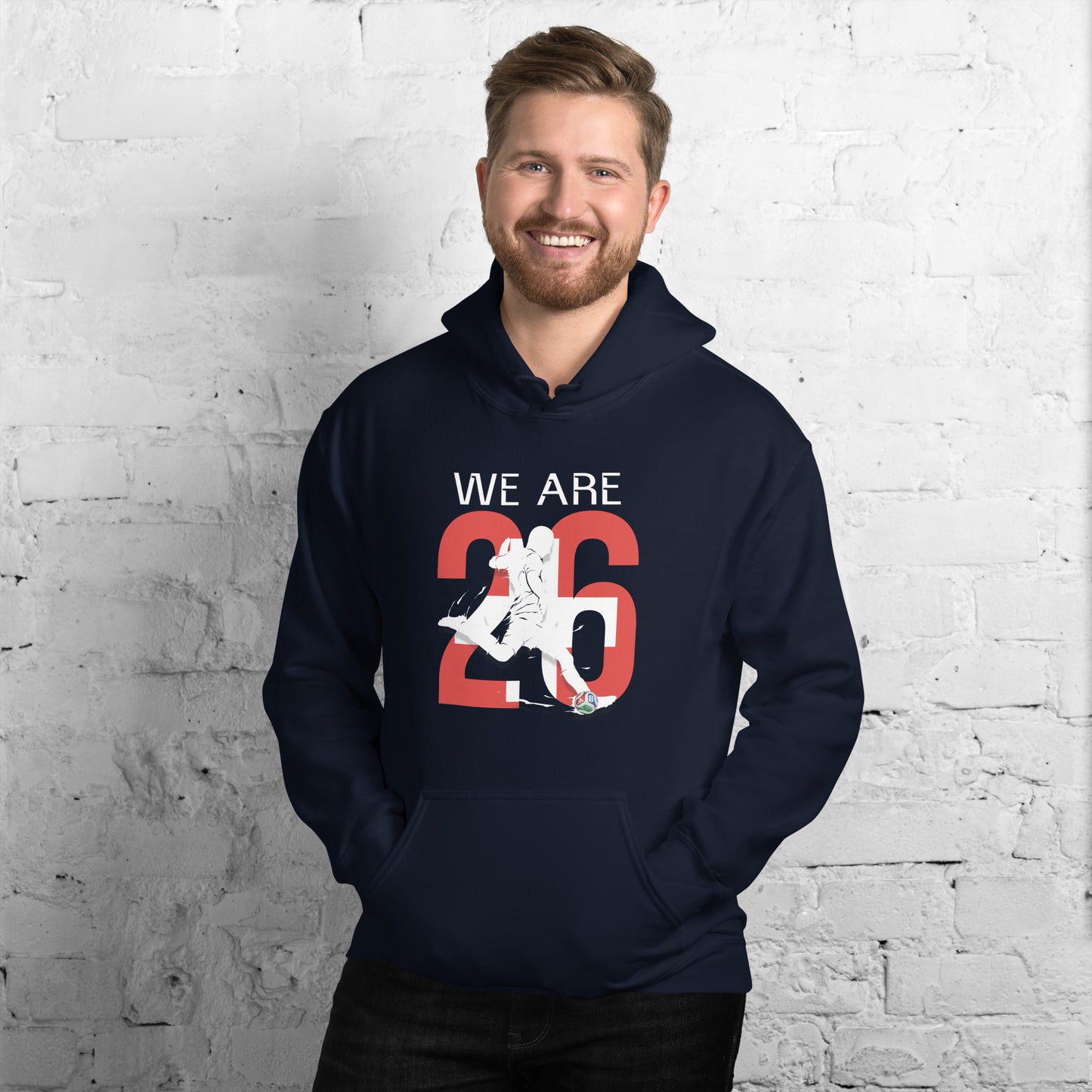 Switzerland World Cup 2026 Fitted Hoodie | We_Are_26