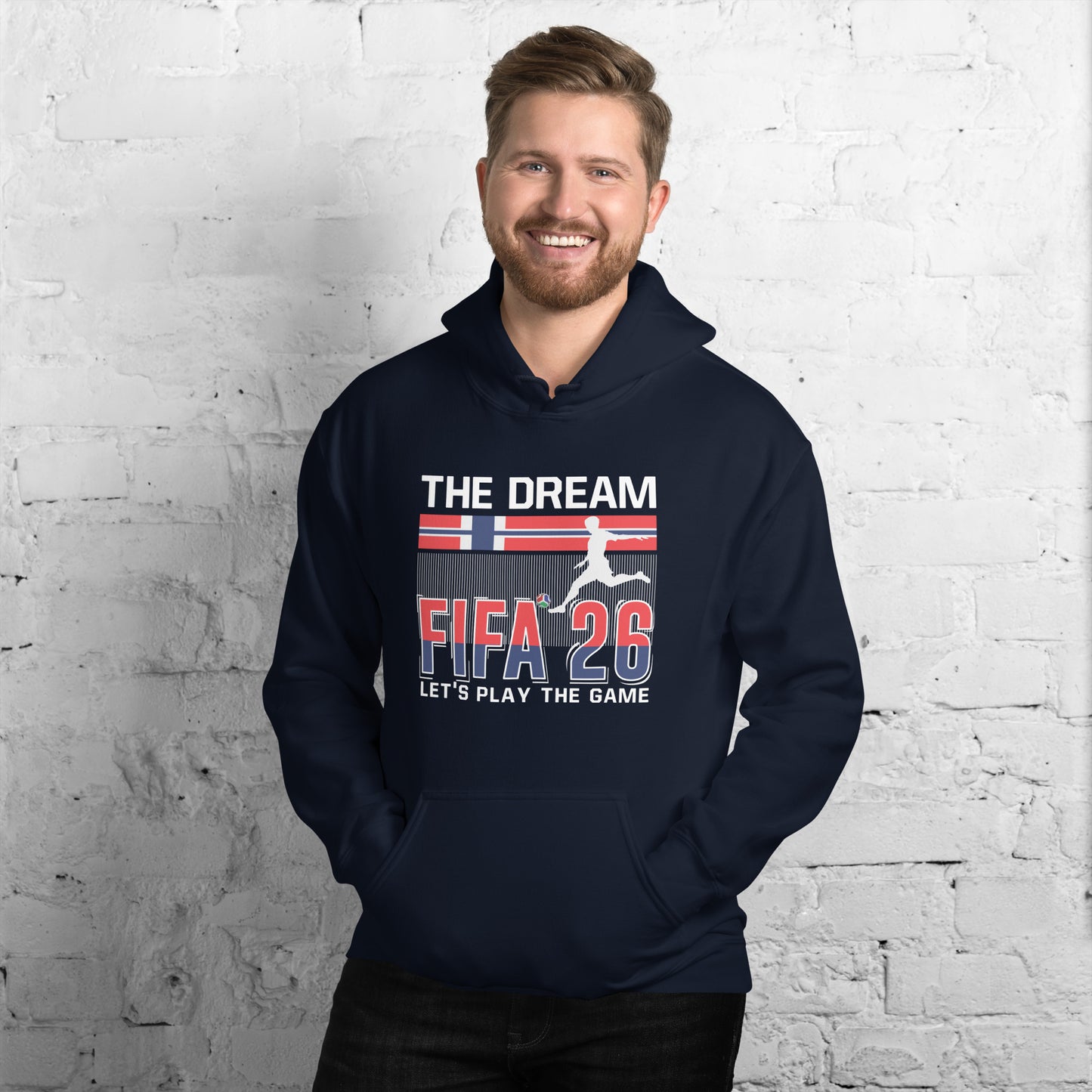 Norway World Cup 2026 Fitted Hoodie | The_Dream