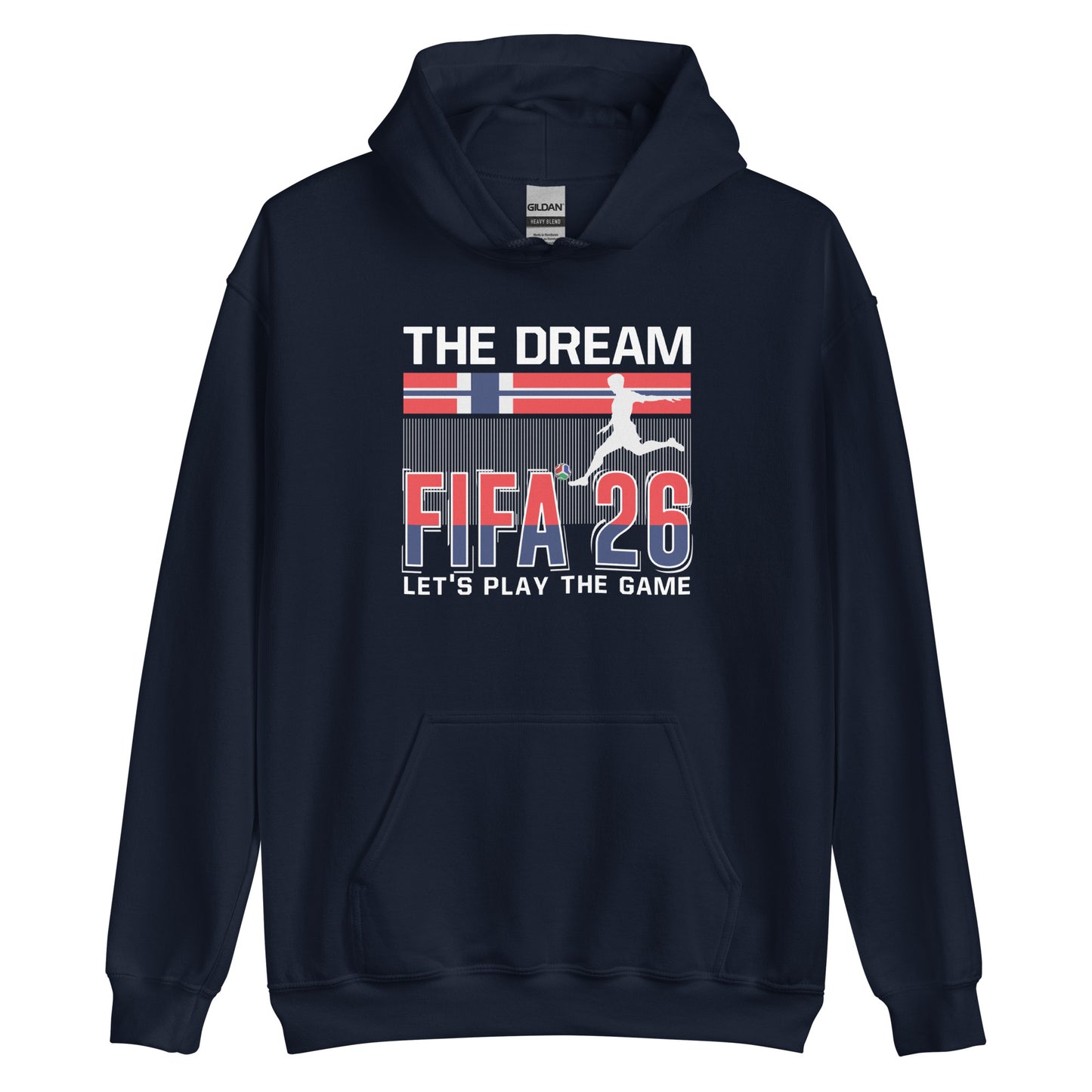 Norway World Cup 2026 Fitted Hoodie | The_Dream