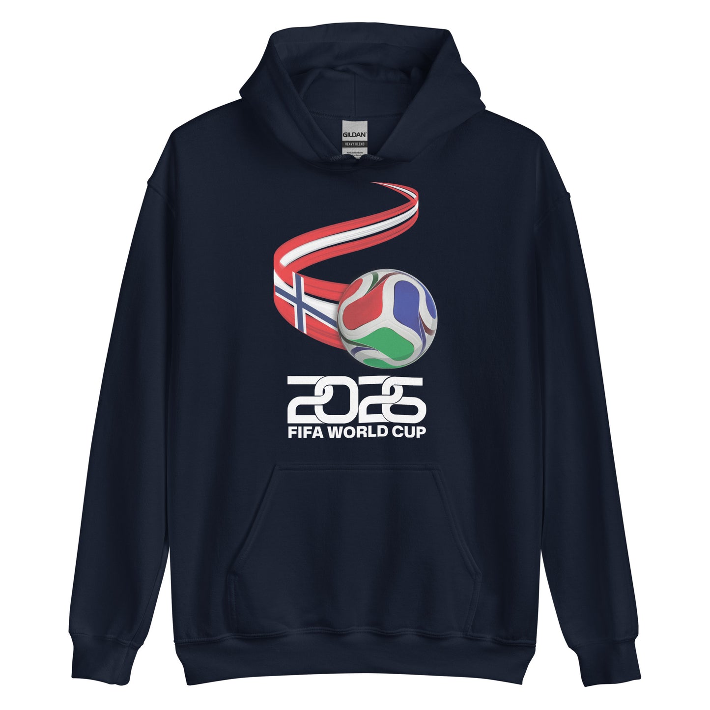 Norway World Cup 2026 Fitted Hoodie | Trionda