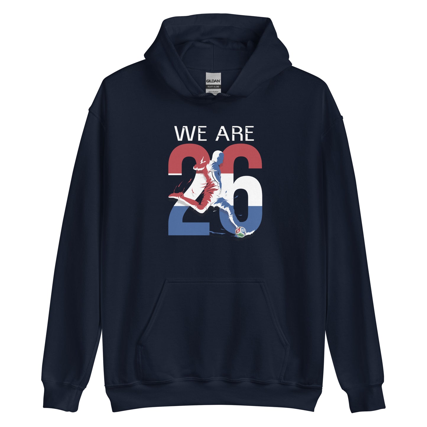 Netherlands World Cup 2026 Fitted Hoodie | We_Are_26