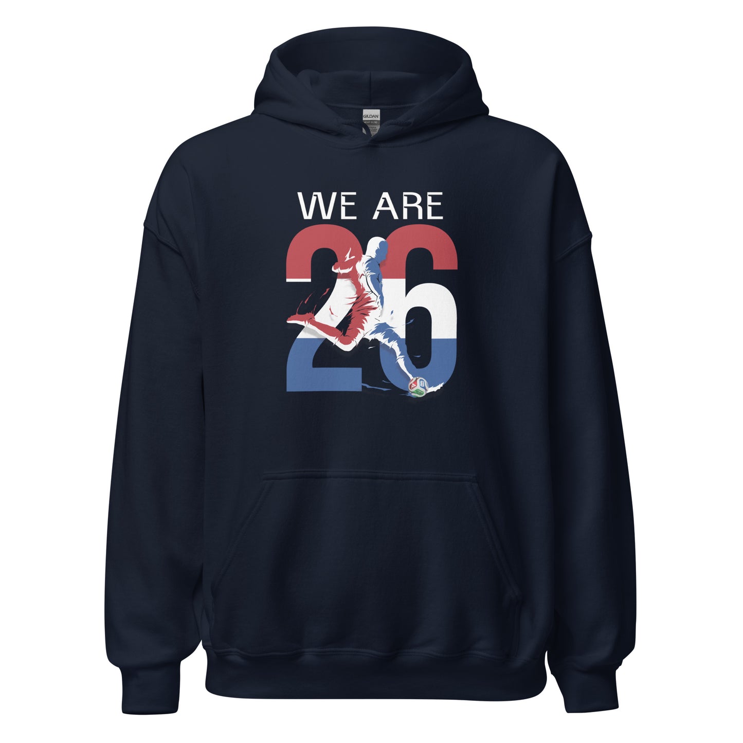 Netherlands World Cup 2026 Fitted Hoodie | We_Are_26