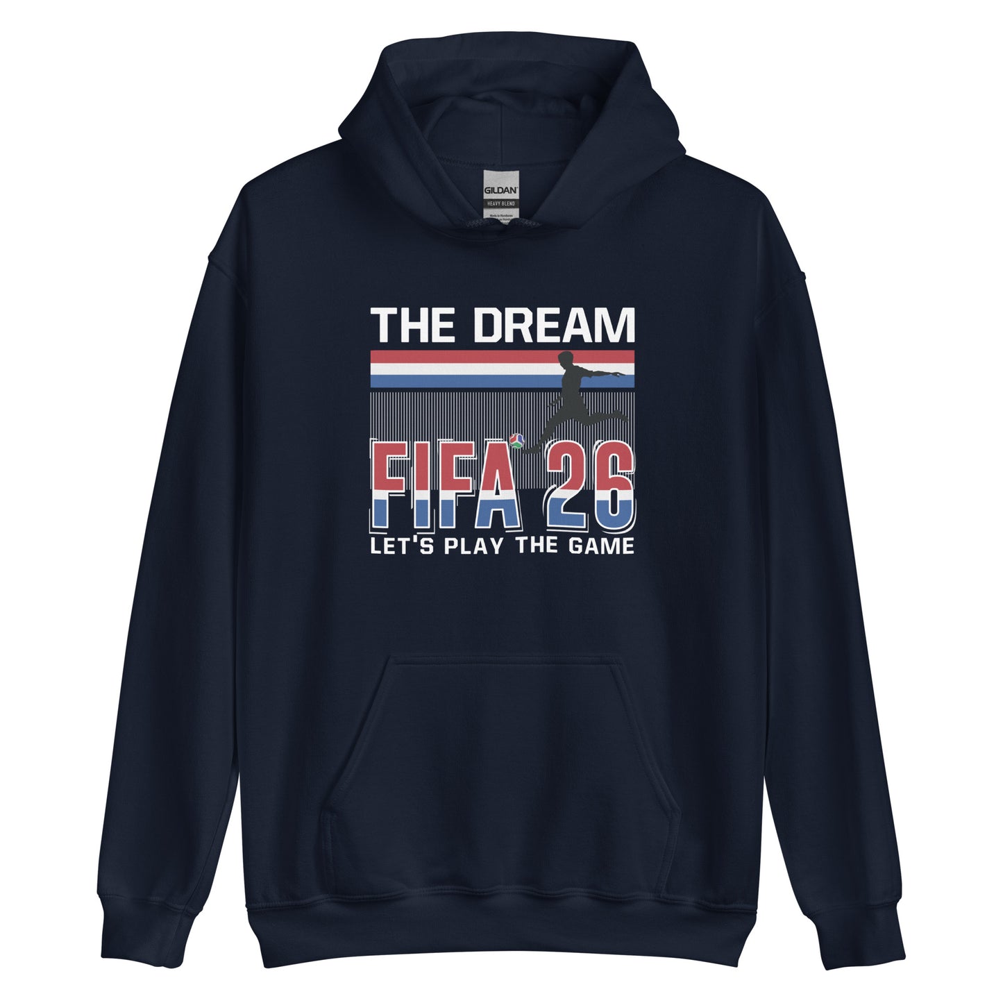 Netherlands World Cup 2026 Fitted Hoodie | The_Dream