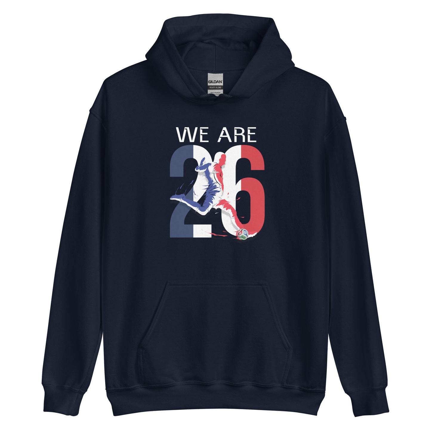 France World Cup 2026 Fitted Hoodie | We_Are_26
