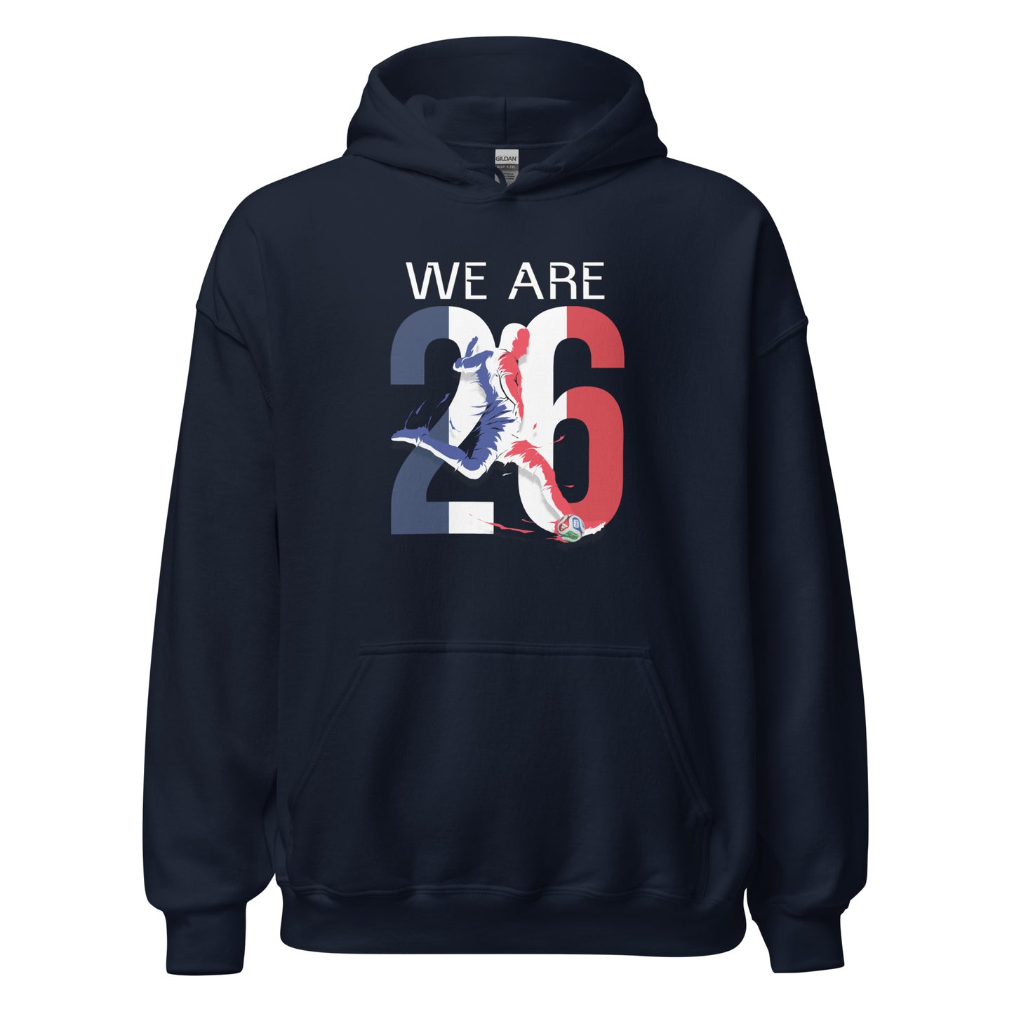 France World Cup 2026 Fitted Hoodie | We_Are_26