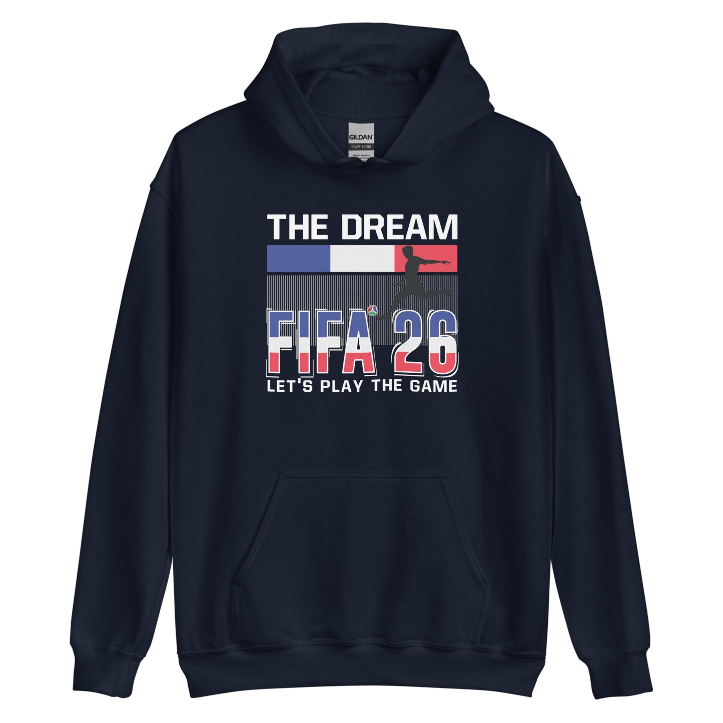 France World Cup 2026 Fitted Hoodie | The_Dream