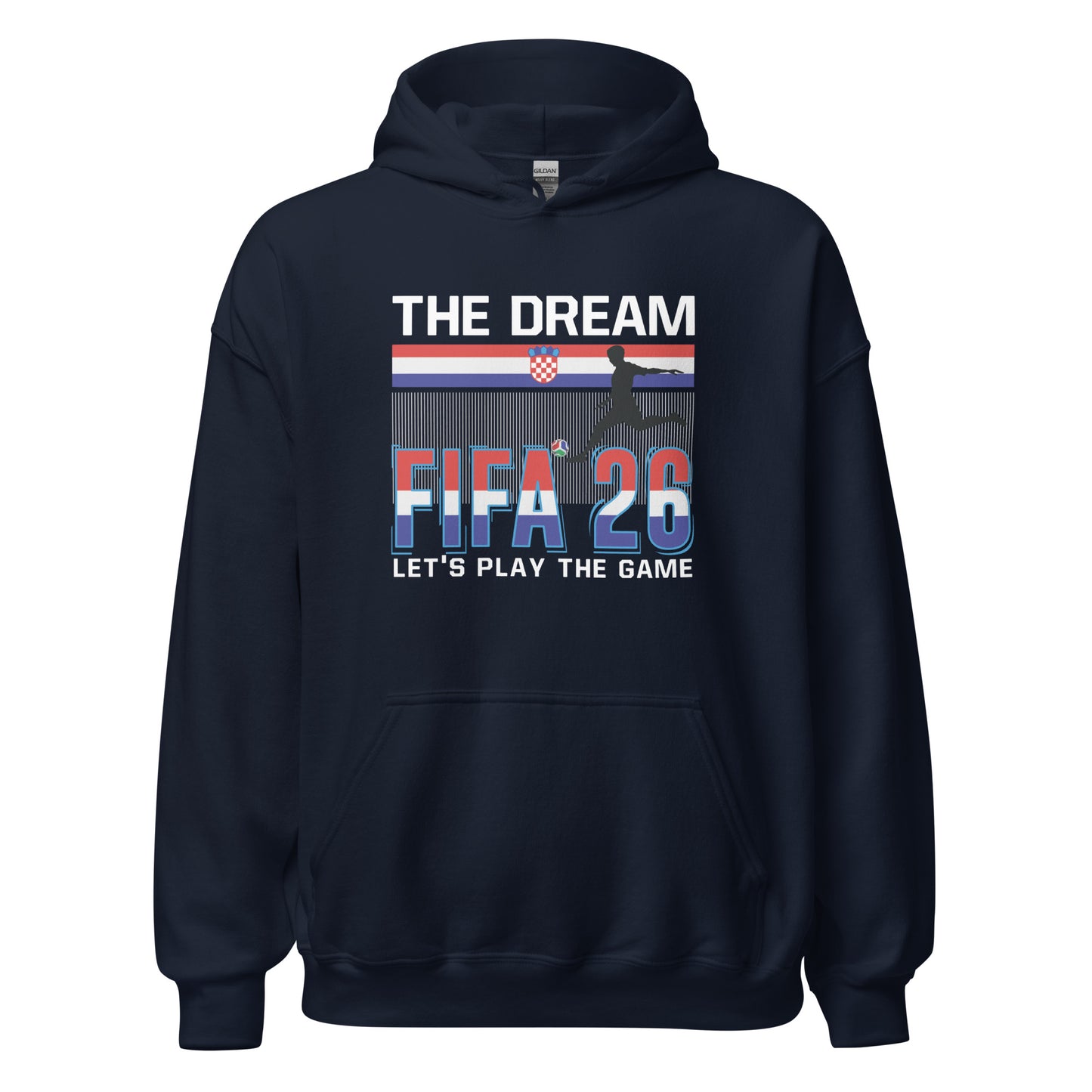 Croatia World Cup 2026 Fitted Hoodie | The_Dream