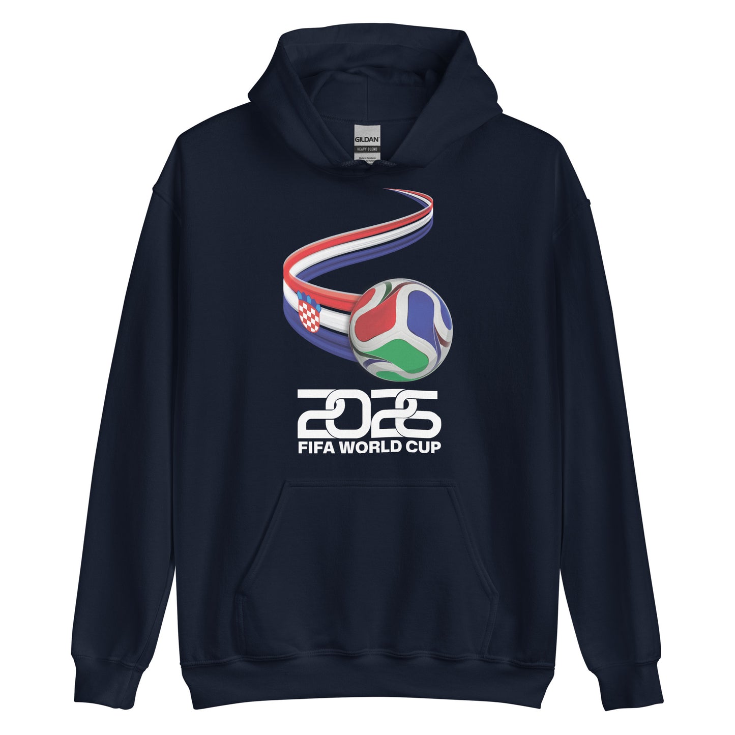 Croatia World Cup 2026 Fitted Hoodie | Trionda