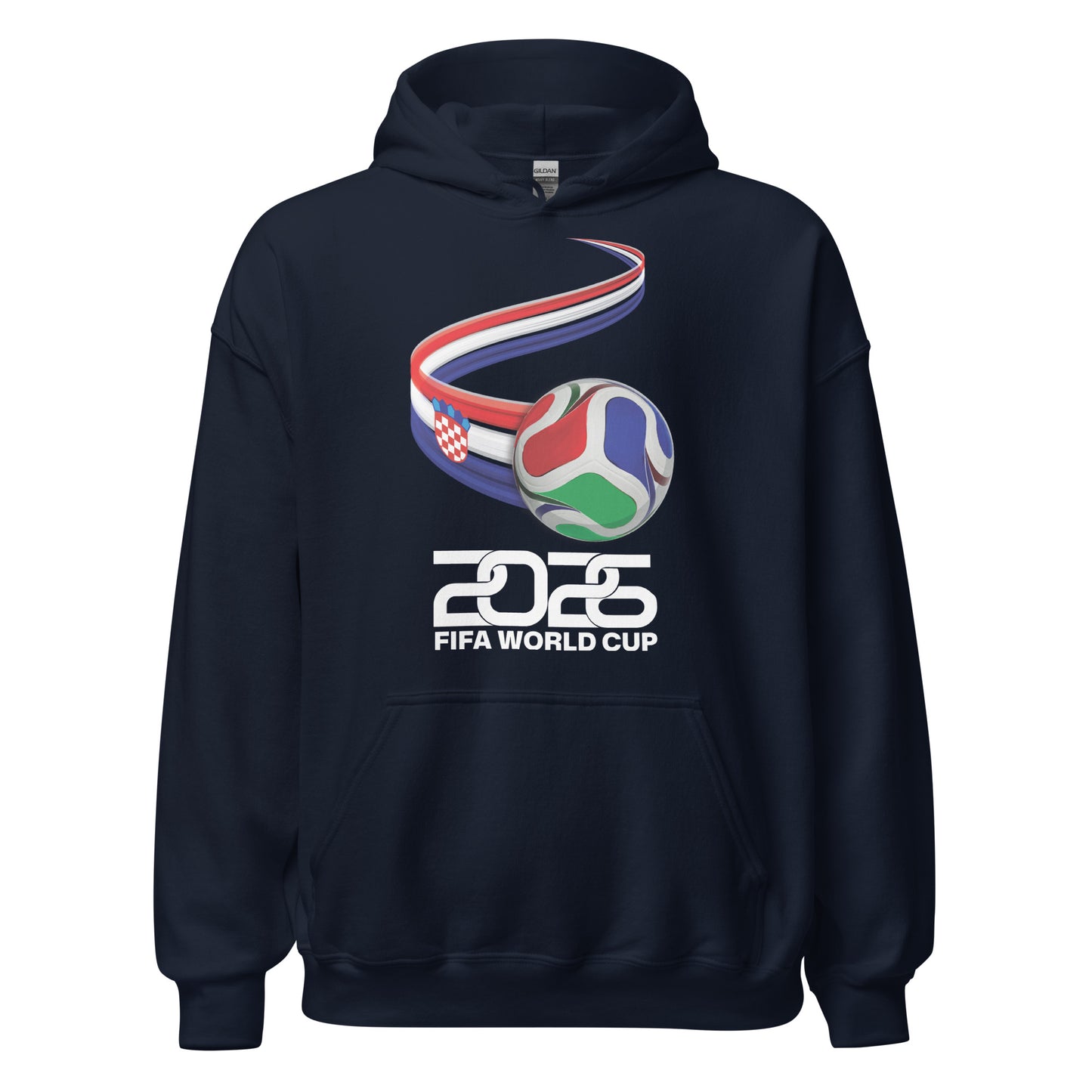 Croatia World Cup 2026 Fitted Hoodie | Trionda