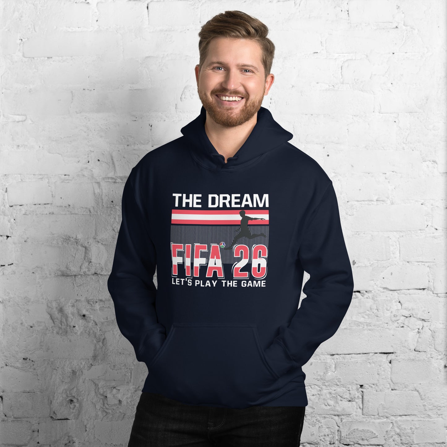 Austria World Cup 2026 Fitted Hoodie | The_Dream