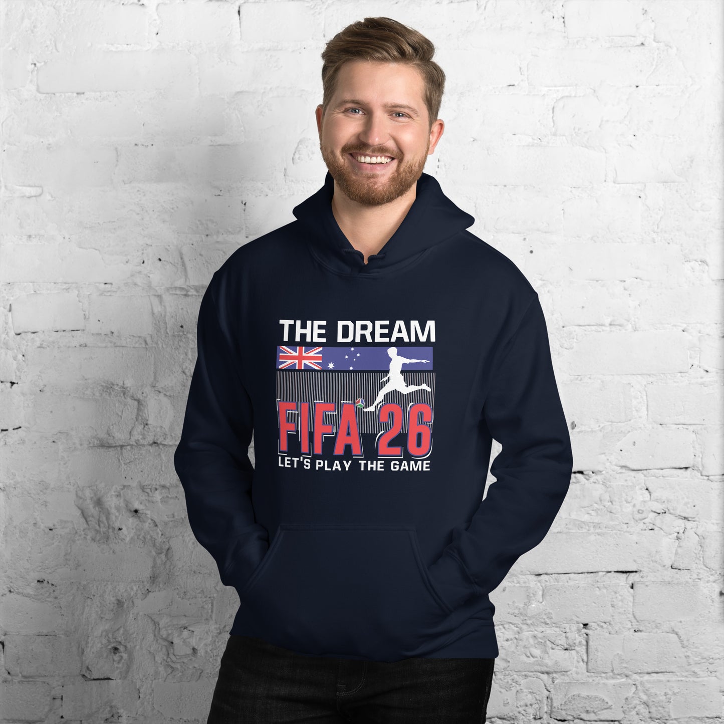 Australia World Cup 2026 Fitted Hoodie | The_Dream