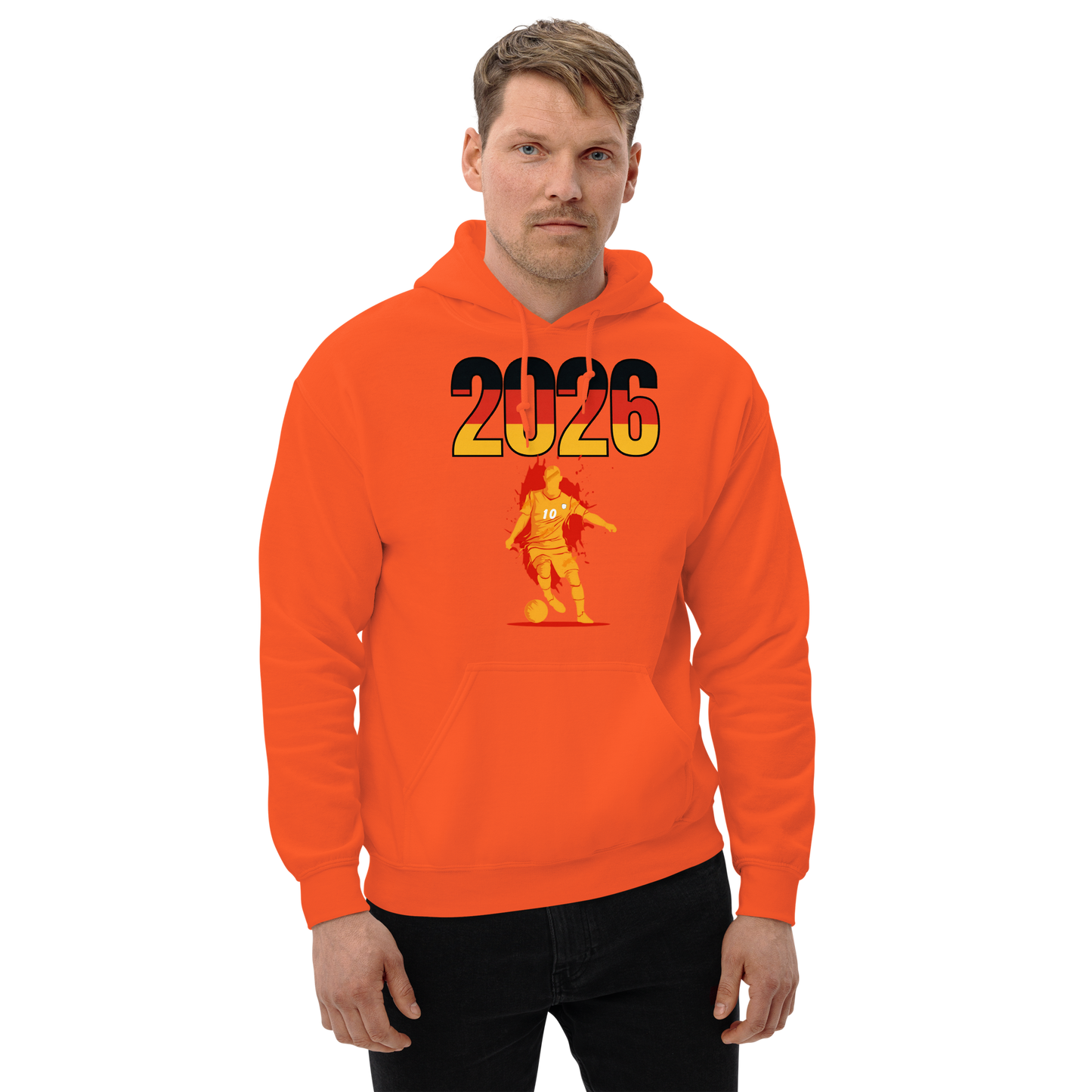 Germany World Cup 2026 Fitted Hoodie | Slick_Move