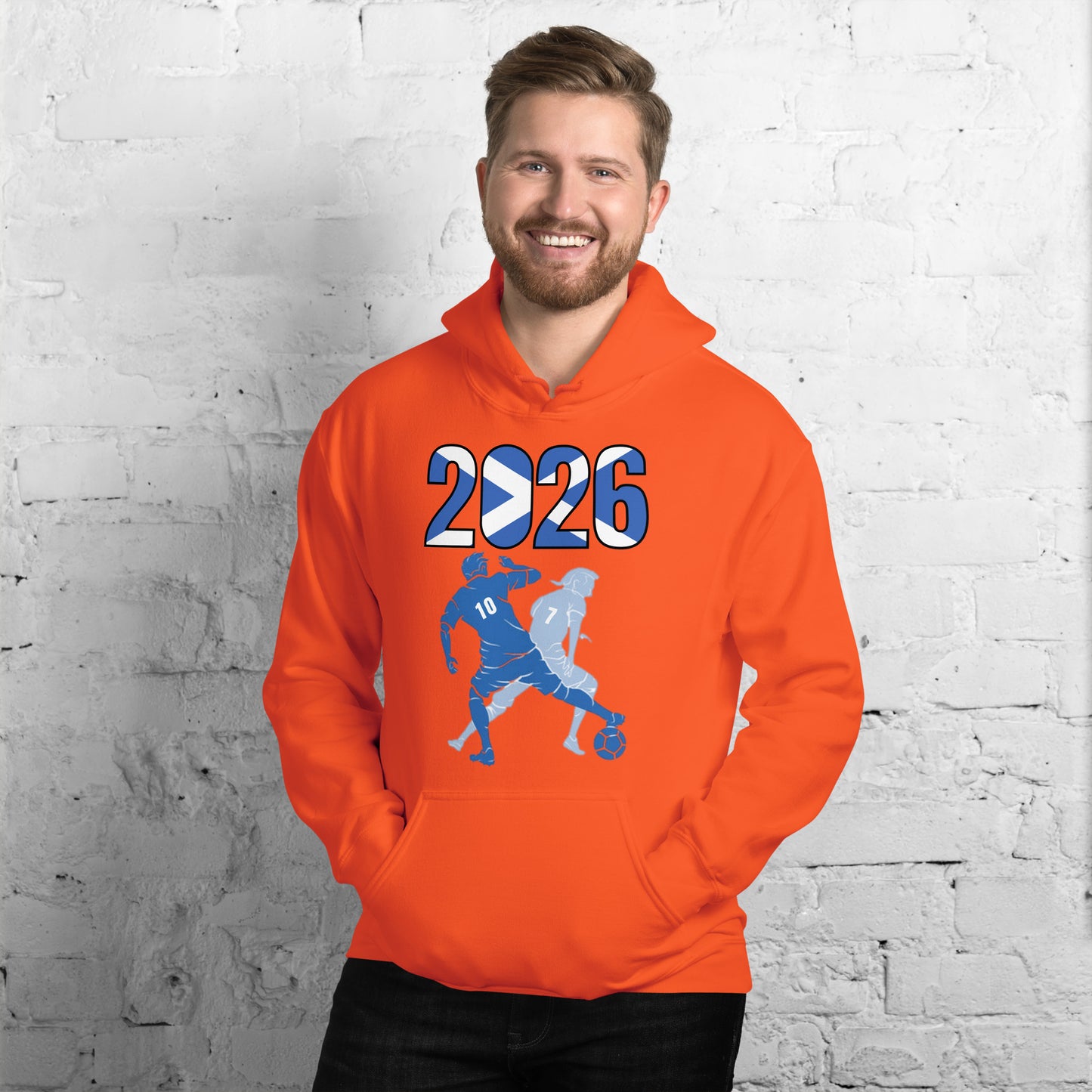 Scotland World Cup 2026 Fitted Hoodie | Smart_Tackle