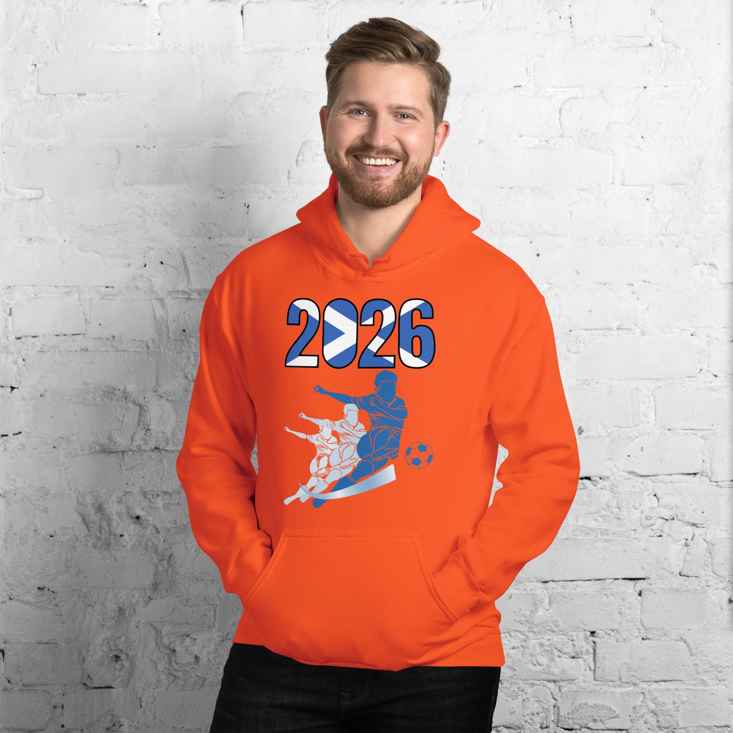 Scotland World Cup 2026 Fitted Hoodie | Rising_Jist