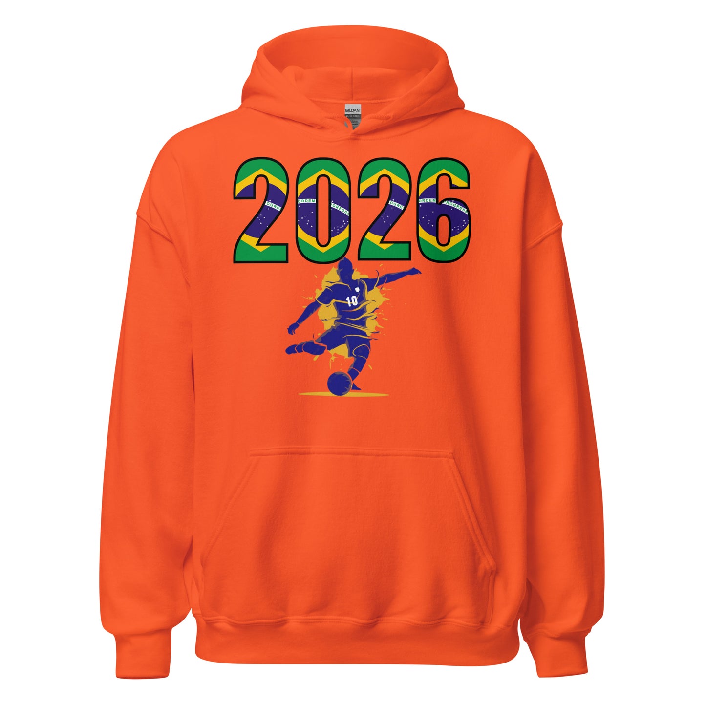 Brazil World Cup 2026 Fitted Hoodie | Let's_Play_BL