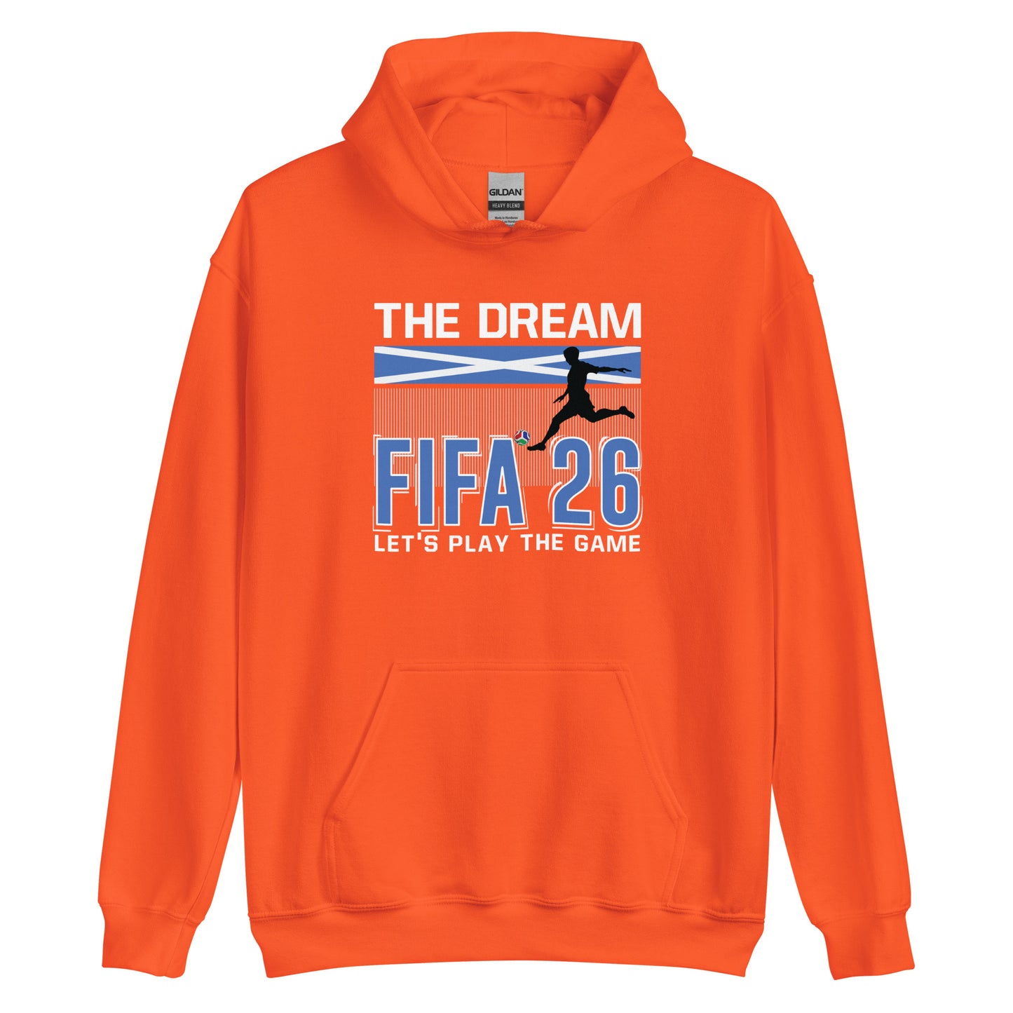 Scotland World Cup 2026 Fitted Hoodie | The_Dream