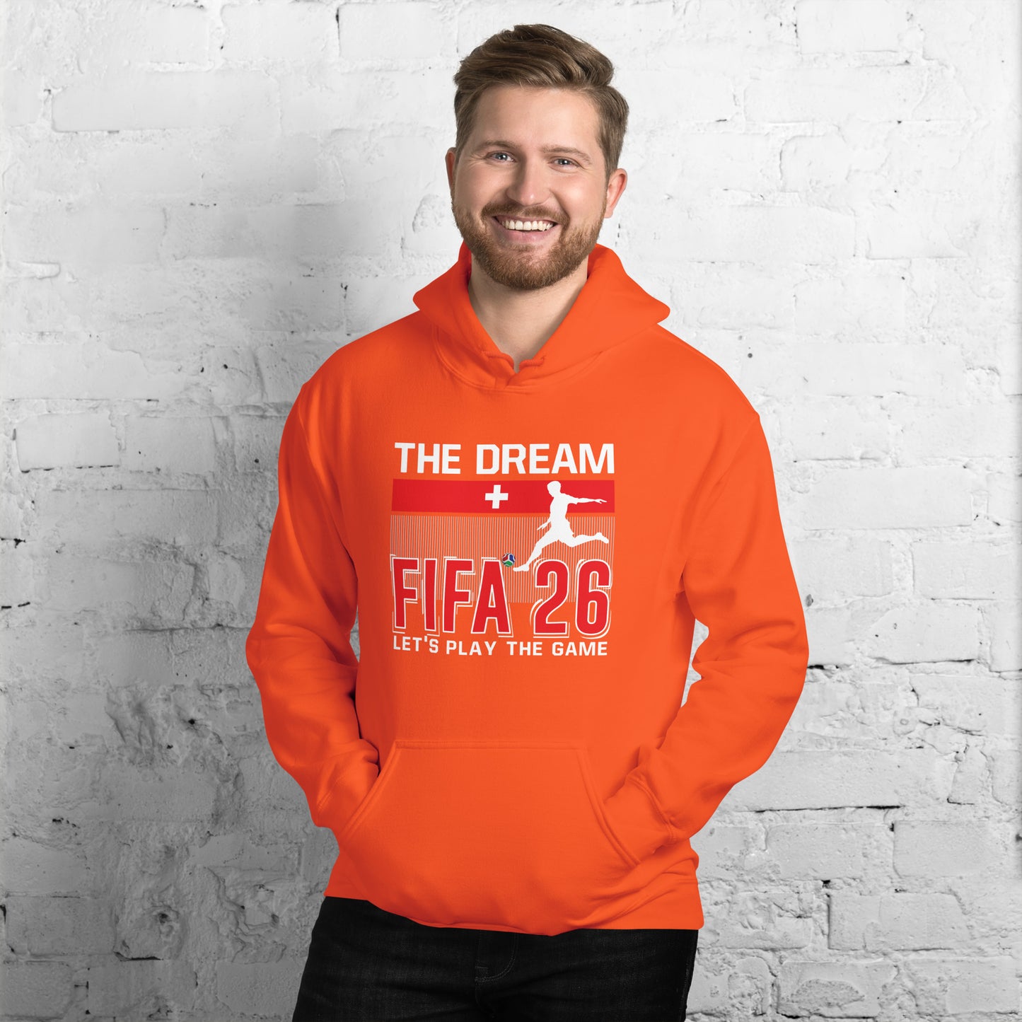 Switzerland World Cup 2026 Fitted Hoodie | The_Dream