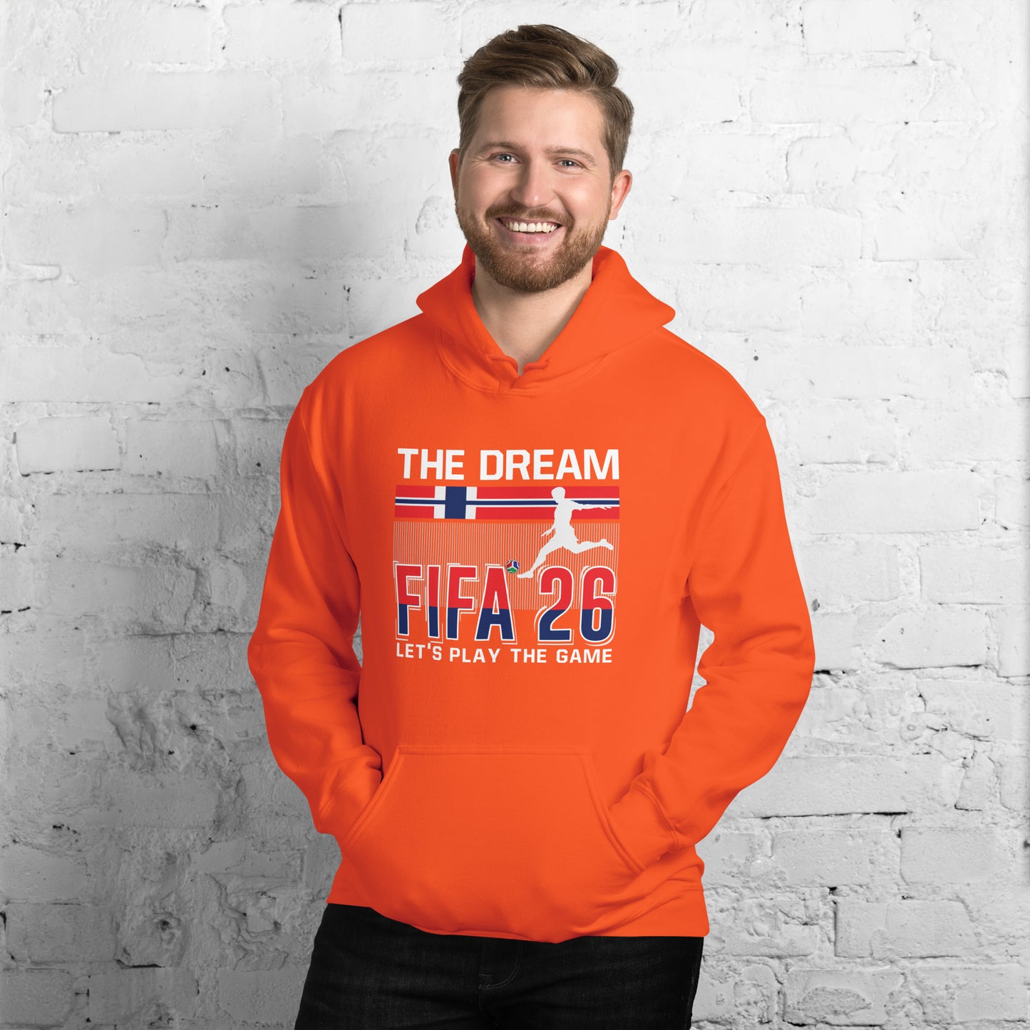 Norway World Cup 2026 Fitted Hoodie | The_Dream