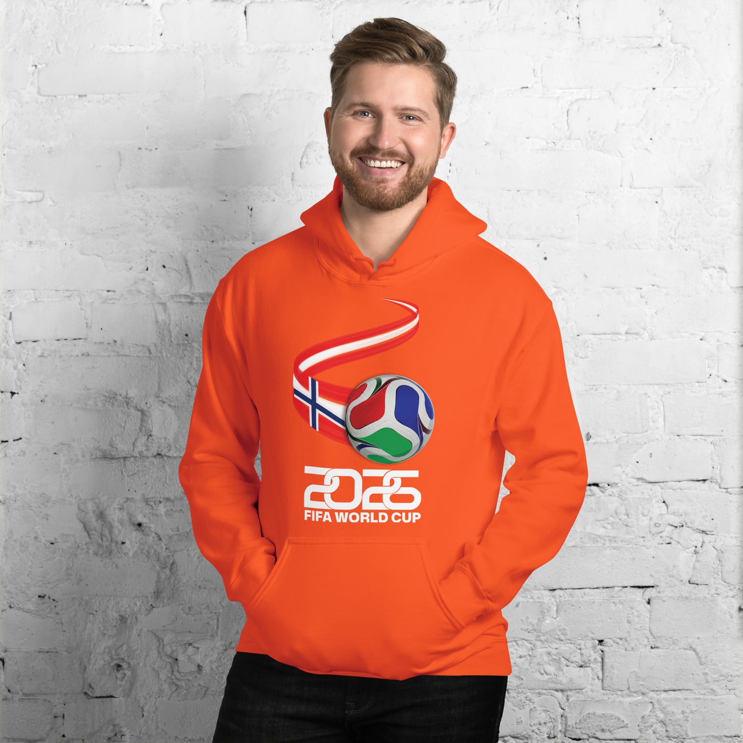 Norway World Cup 2026 Fitted Hoodie | Trionda