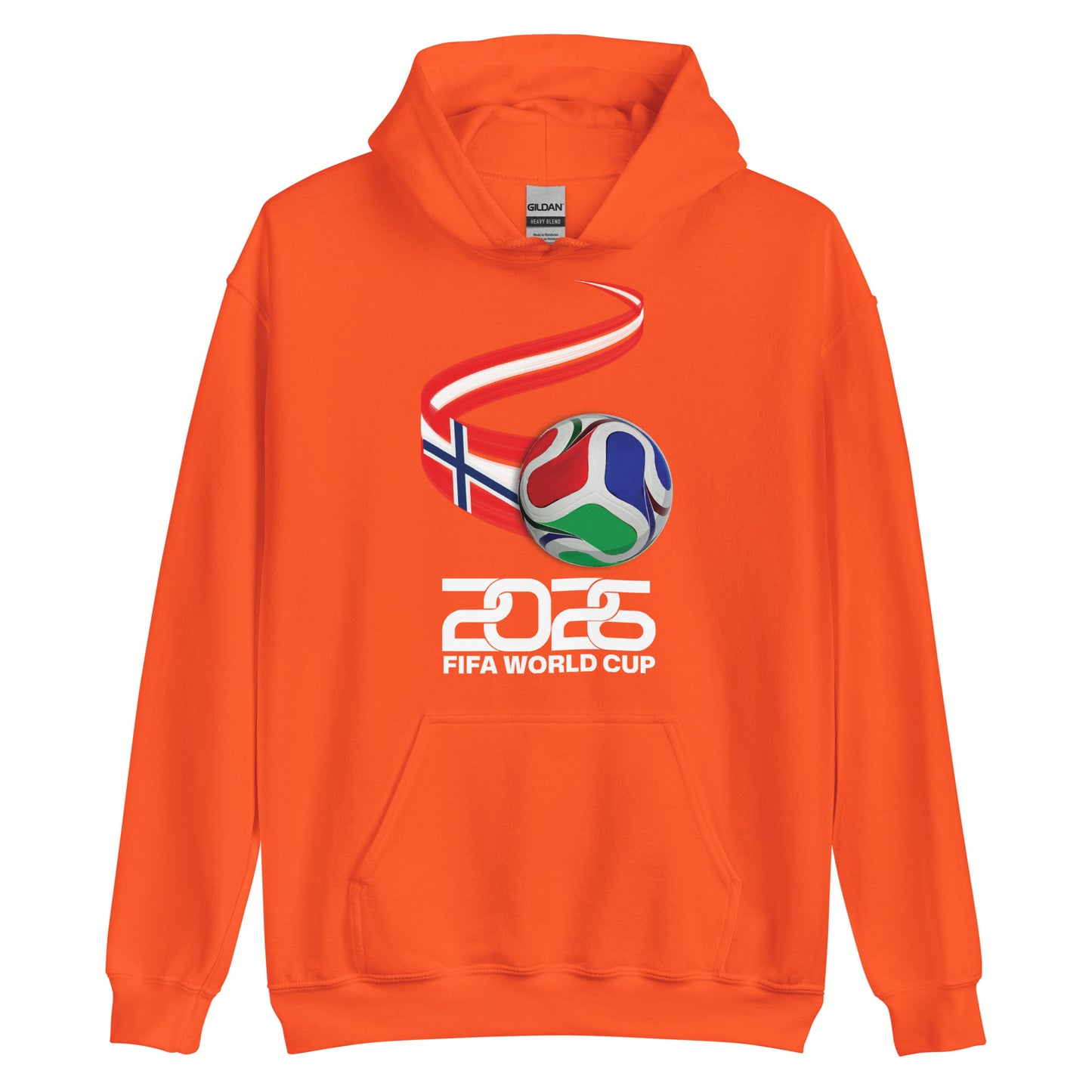 Norway World Cup 2026 Fitted Hoodie | Trionda