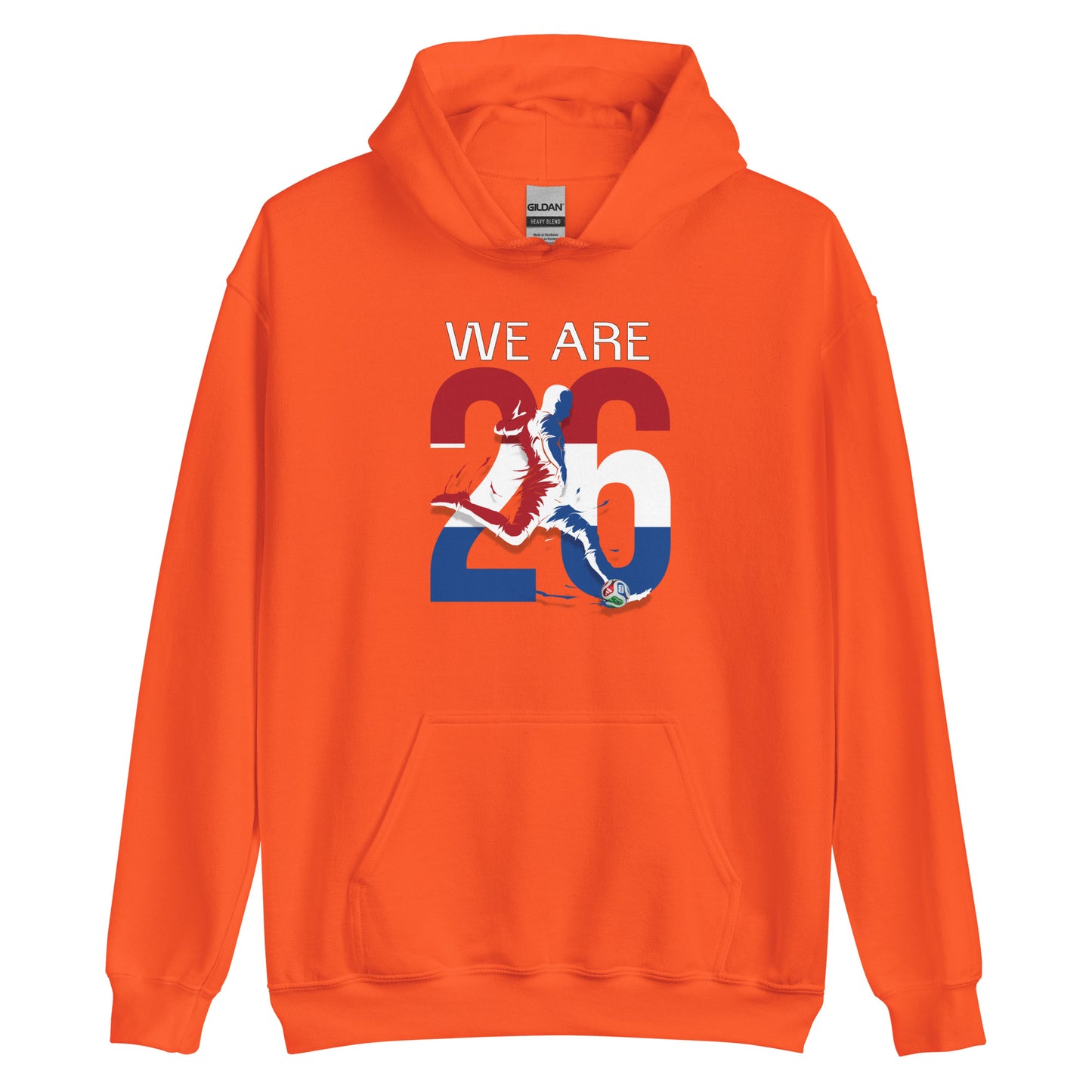 Netherlands World Cup 2026 Fitted Hoodie | We_Are_26