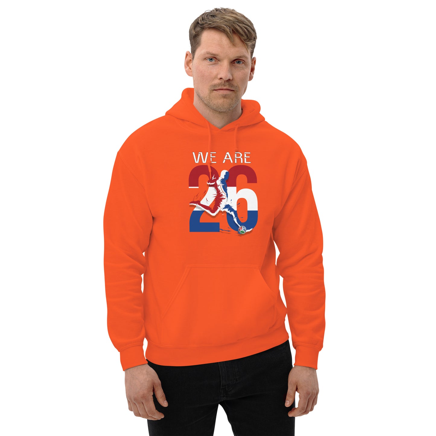 Netherlands World Cup 2026 Fitted Hoodie | We_Are_26