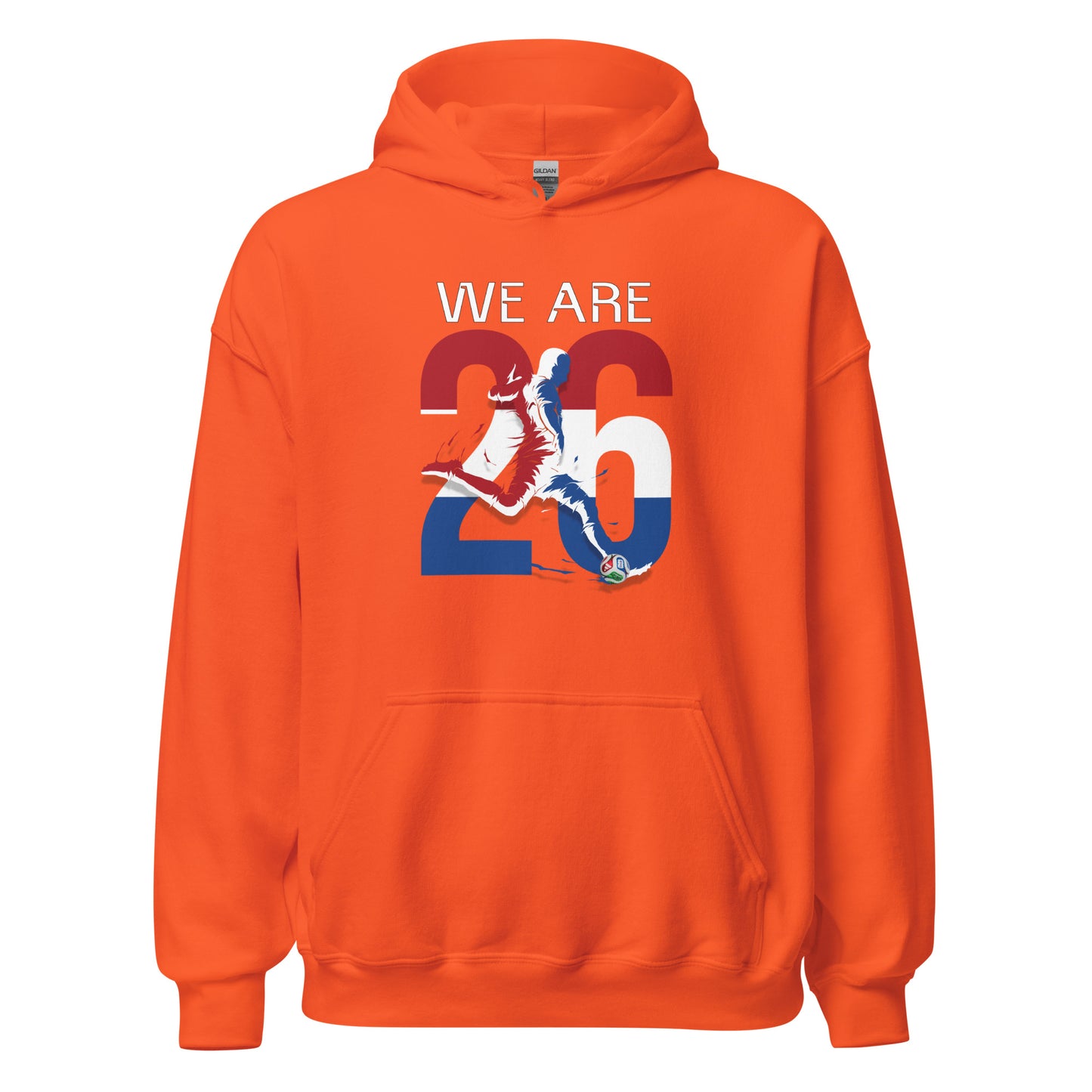 Netherlands World Cup 2026 Fitted Hoodie | We_Are_26