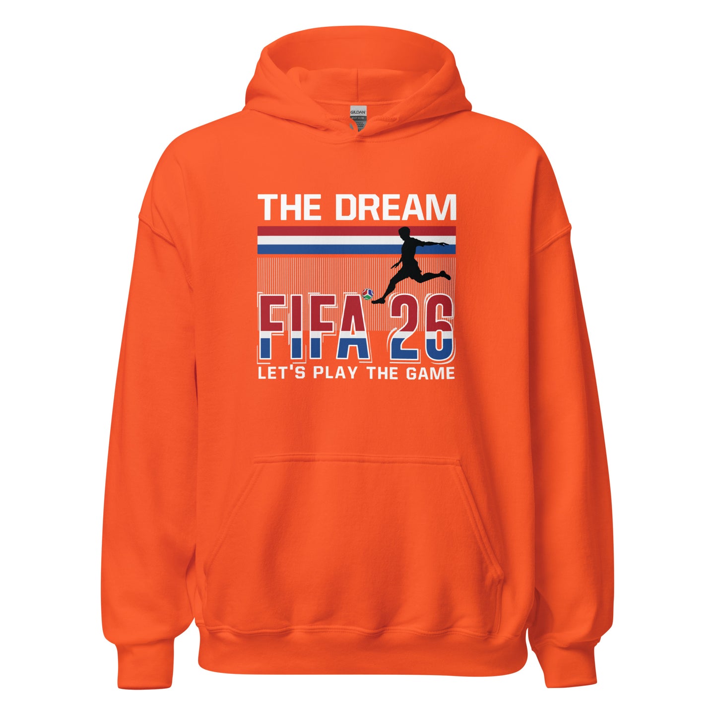 Netherlands World Cup 2026 Fitted Hoodie | The_Dream