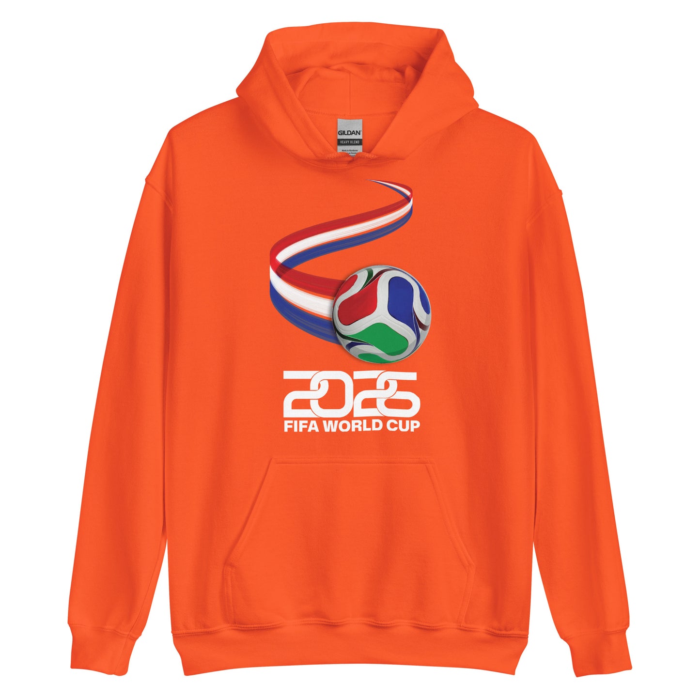 Netherlands World Cup 2026 Fitted Hoodie | Trionda