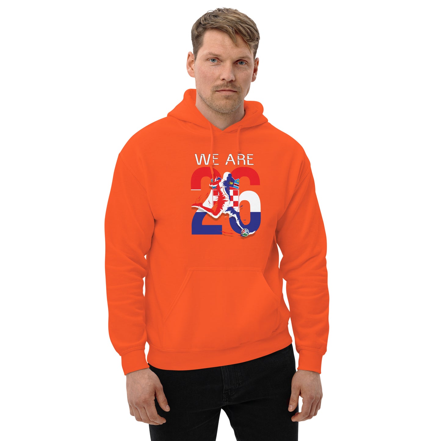 Croatia World Cup 2026 Fitted Hoodie | We_Are_26
