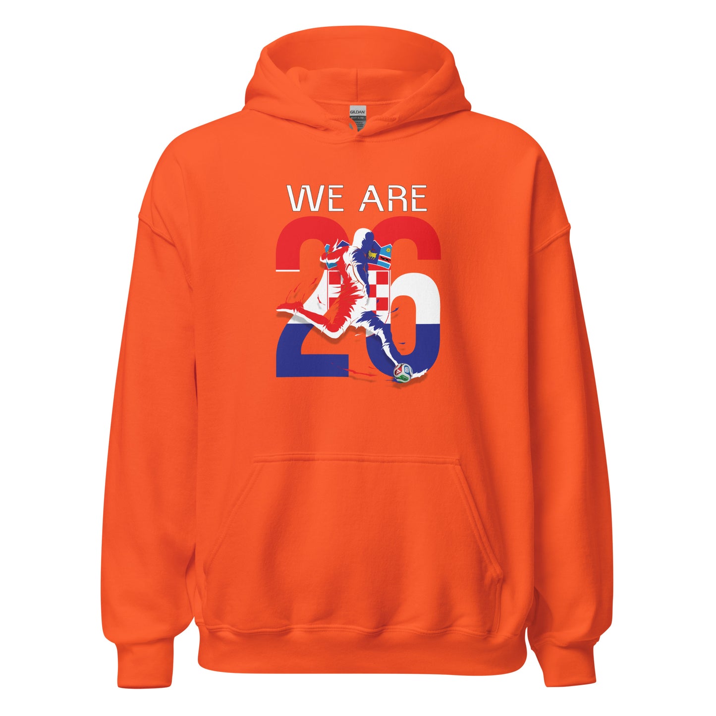 Croatia World Cup 2026 Fitted Hoodie | We_Are_26