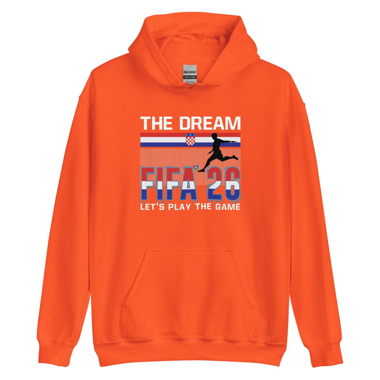 Croatia World Cup 2026 Fitted Hoodie | The_Dream