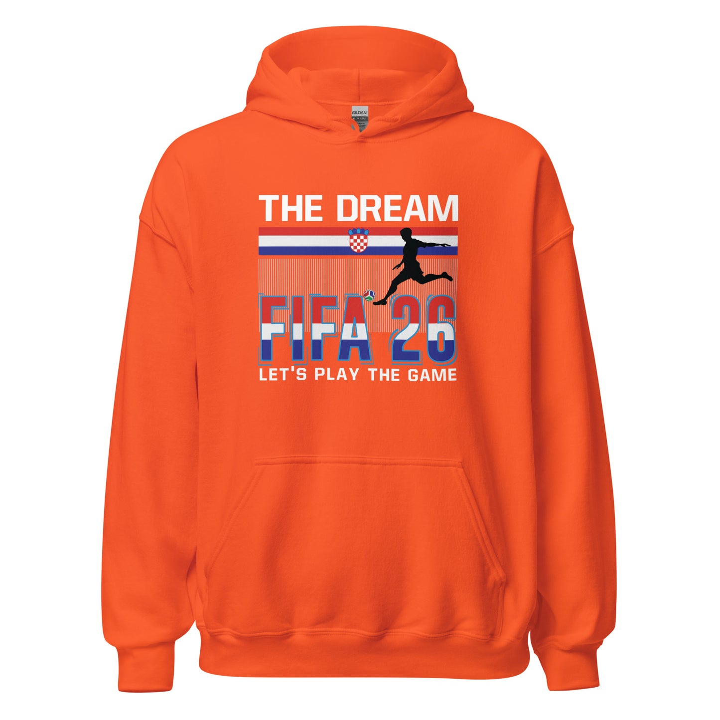 Croatia World Cup 2026 Fitted Hoodie | The_Dream