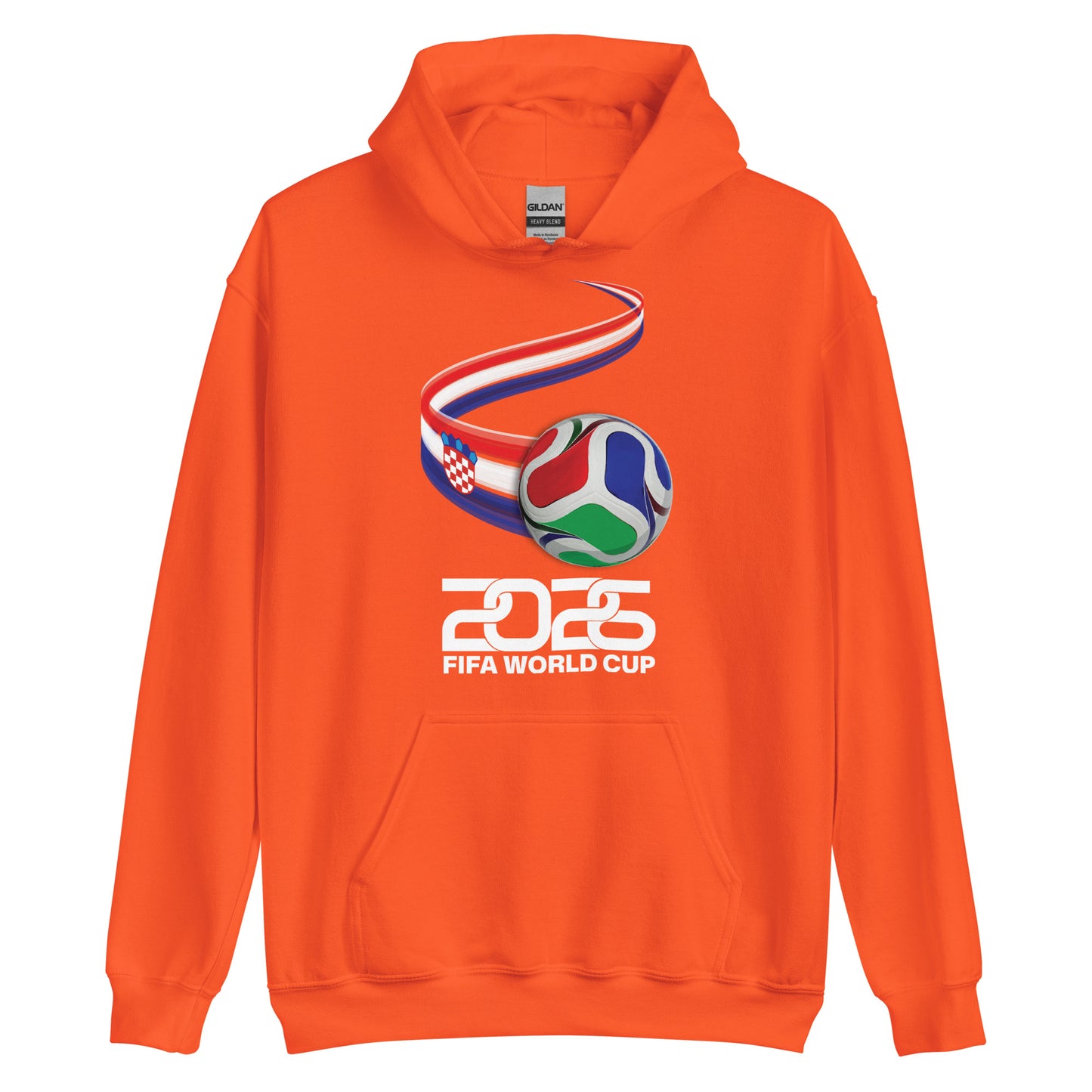 Croatia World Cup 2026 Fitted Hoodie | Trionda