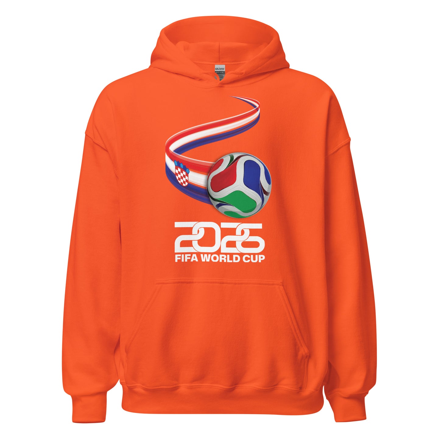 Croatia World Cup 2026 Fitted Hoodie | Trionda