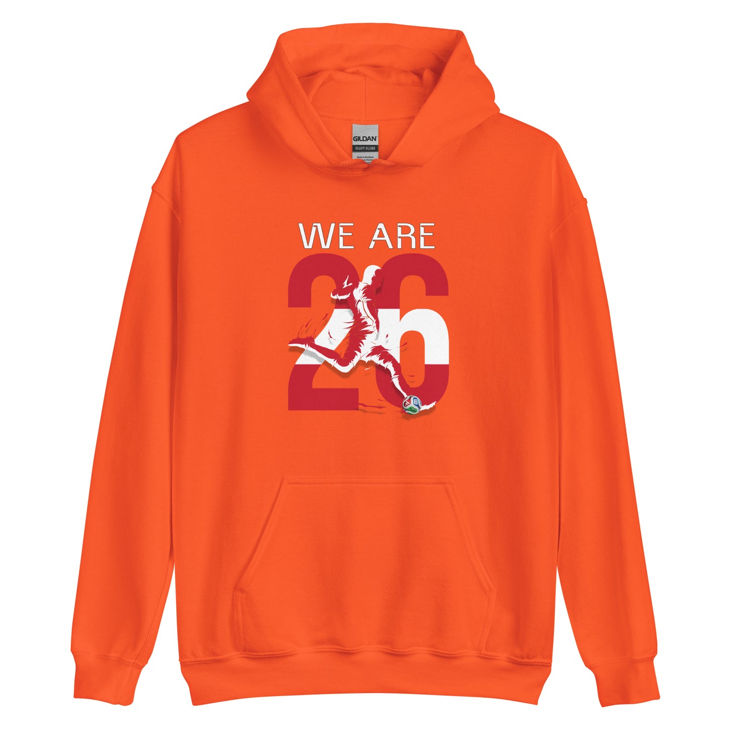 Austria World Cup 2026 Fitted Hoodie | We_Are_26