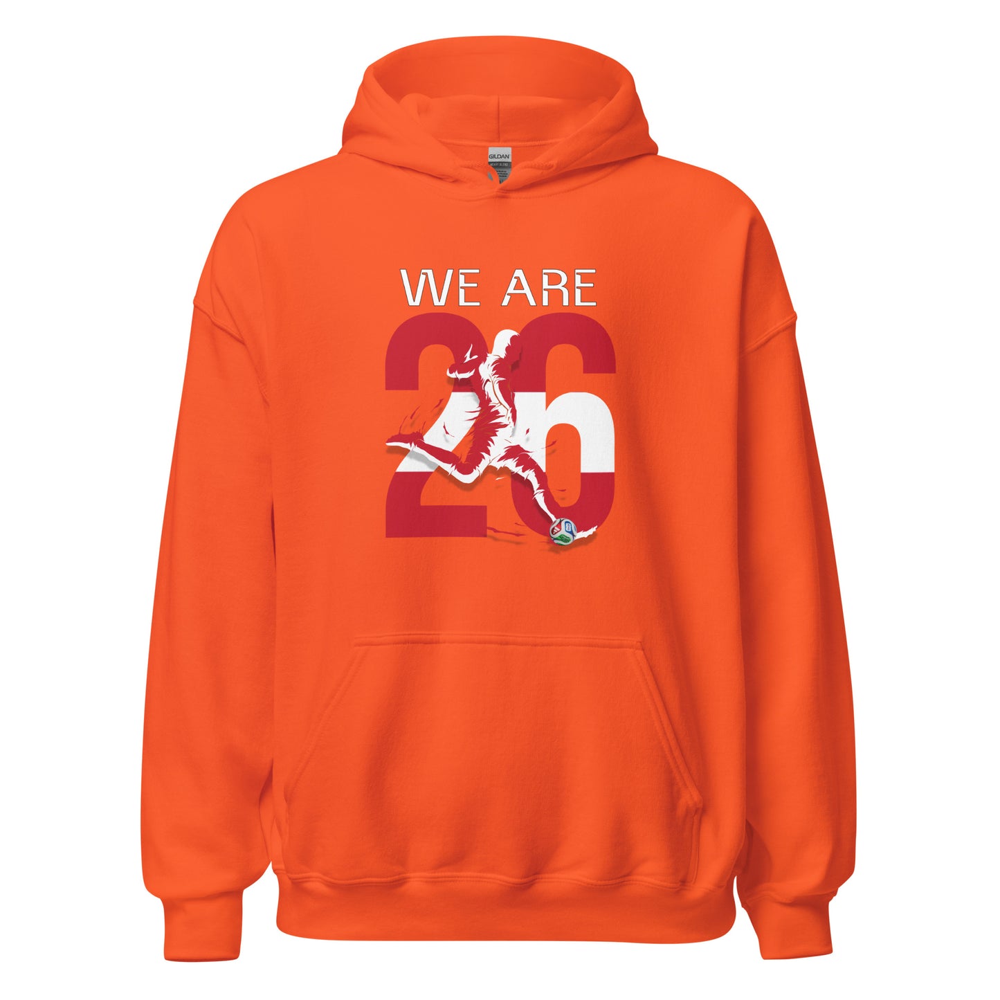 Austria World Cup 2026 Fitted Hoodie | We_Are_26