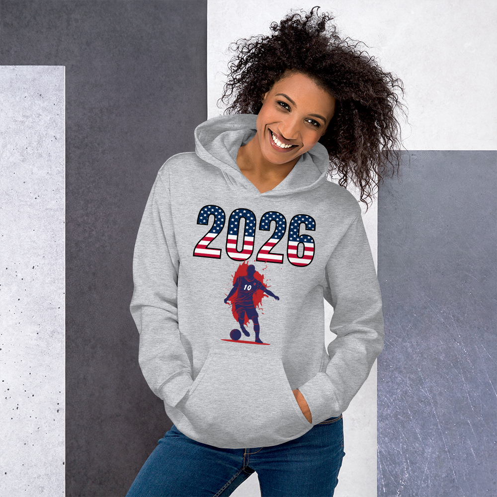 USA World Cup 2026 Fitted Hoodie | SlickMove_BL