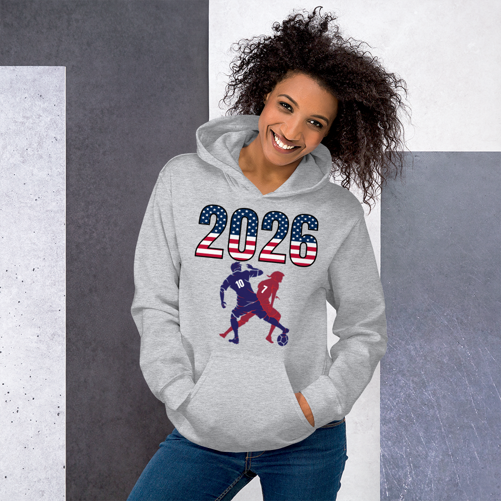 USA World Cup 2026 Fitted Hoodie | Smart Tackle