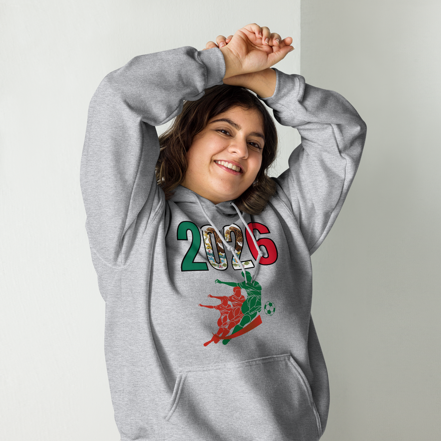 Mexico World Cup 2026 Fitted Hoodie | Rising Jist