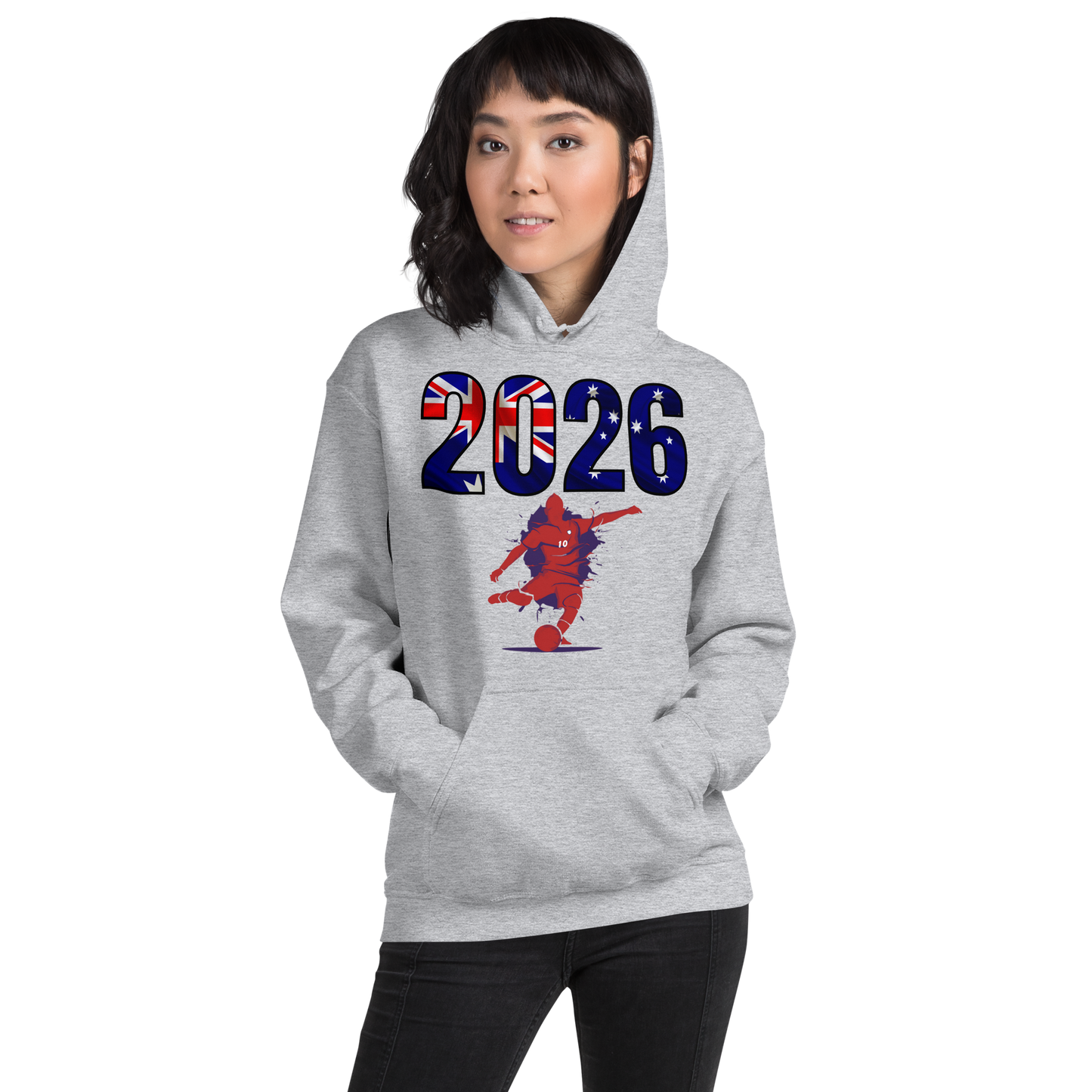 Australia World Cup 2026 Fitted Hoodie | Let's_Play_RD
