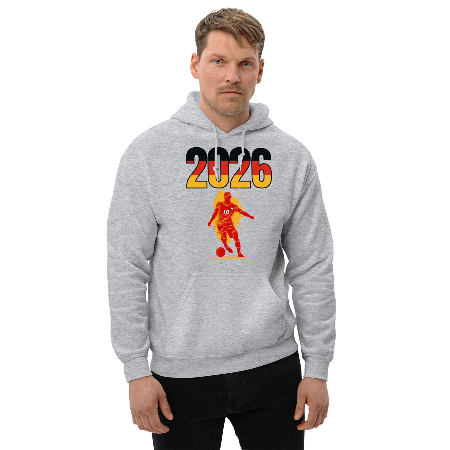Germany World Cup 2026 Fitted Hoodie | Slick_Move_RD