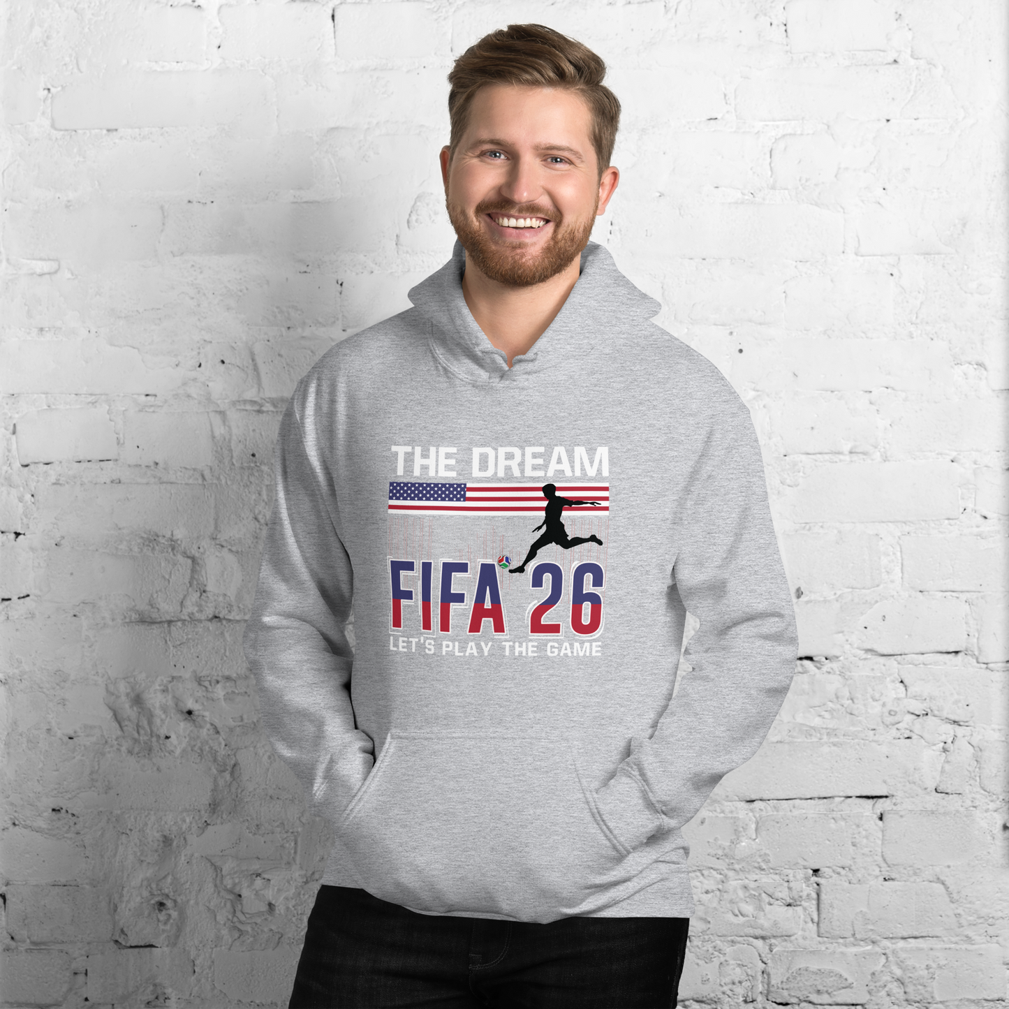 USA World Cup 2026 Fitted Hoodie | The_Dream